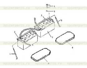 HOLDER, BATTERY